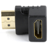 ADAPTADOR GEMBIRD HDMI HEMBRA A HDMI MACHO 90º ANGULO ABAJO